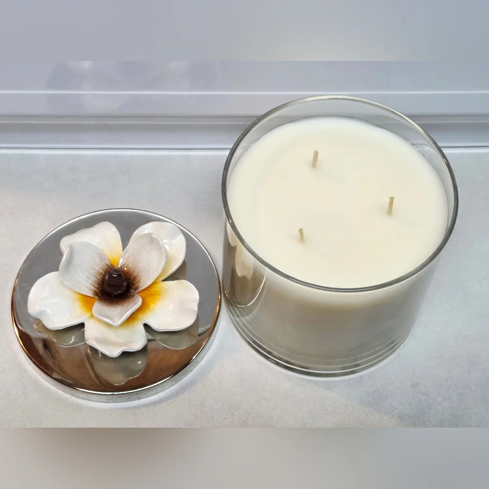 Michael Aram Magnolia Floral Designer Candle